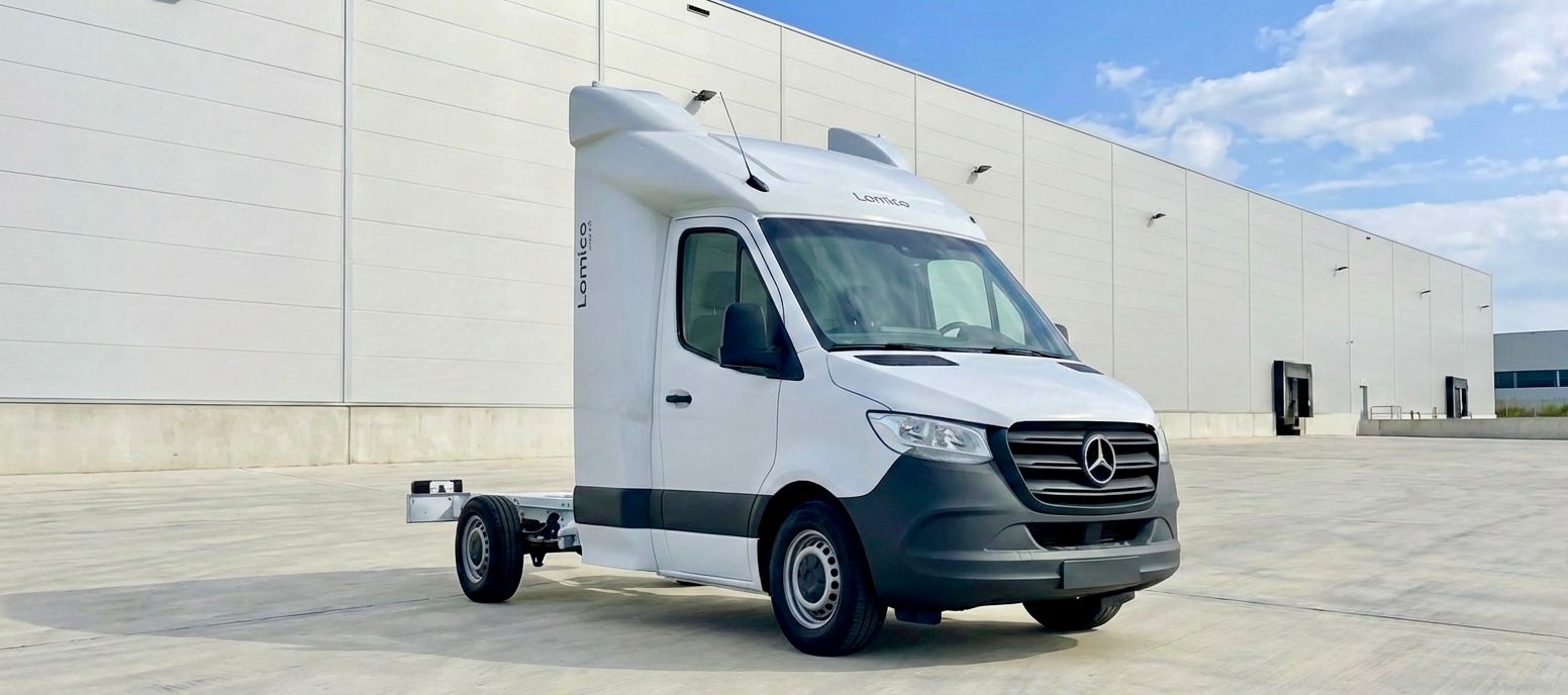 Kabina slim Mercedes Sprinter – widok 2