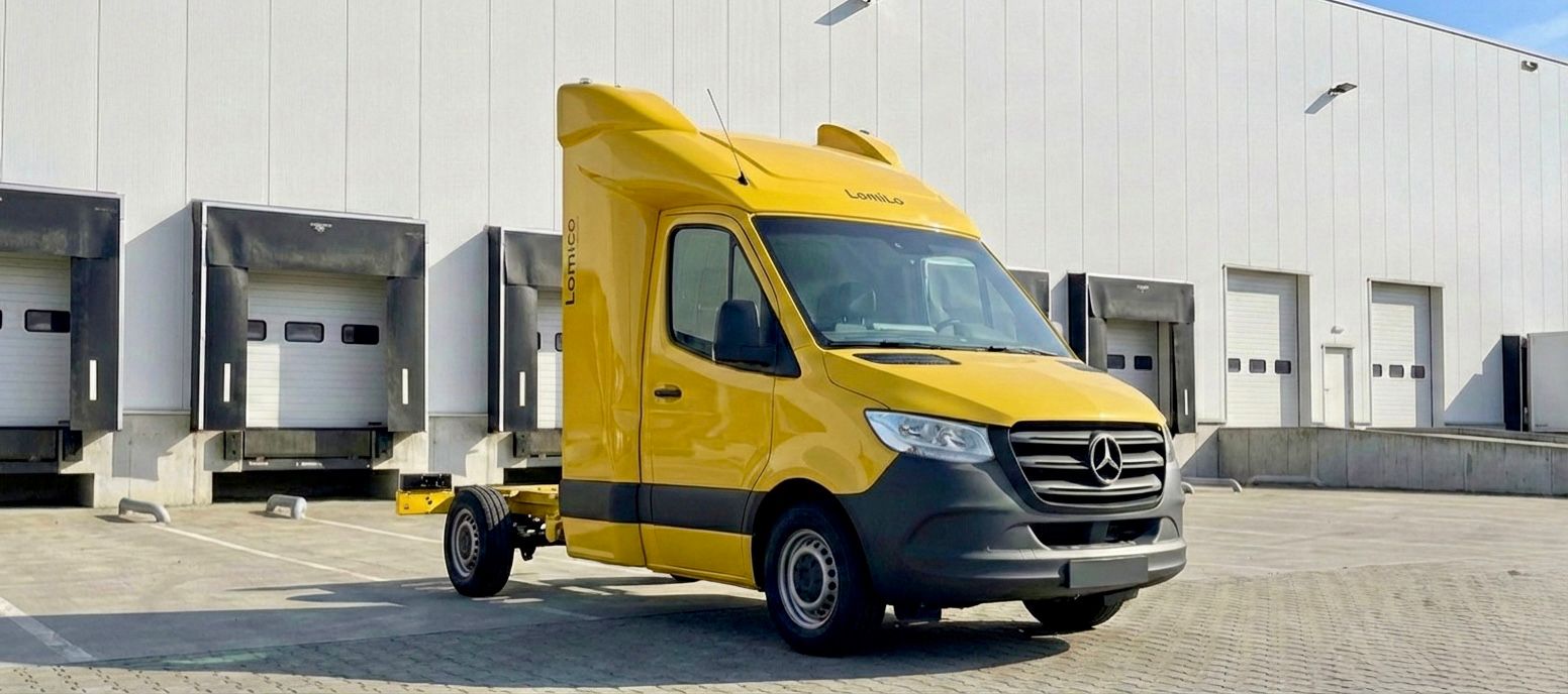 Kabina slim Mercedes Sprinter – widok 3