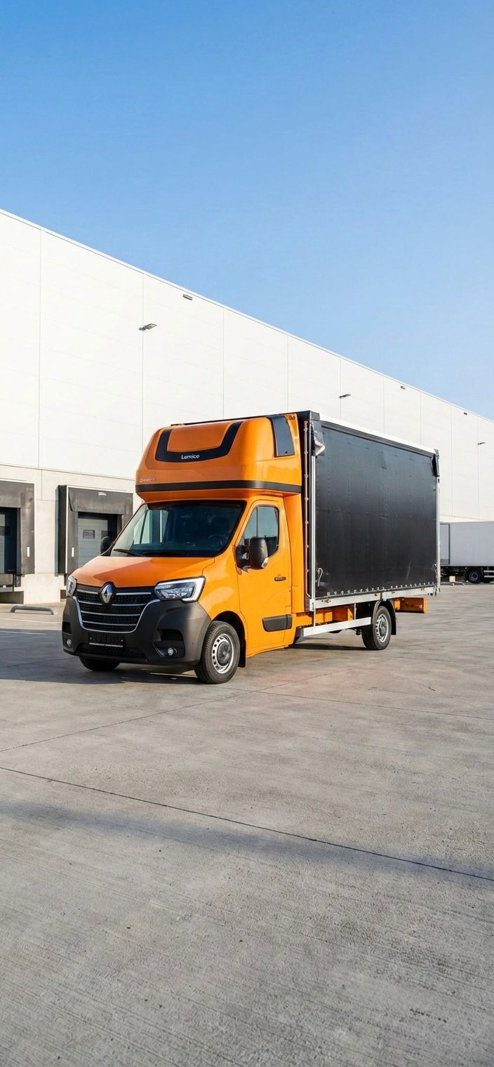 Kabina dachowa Renault Master – widok 2