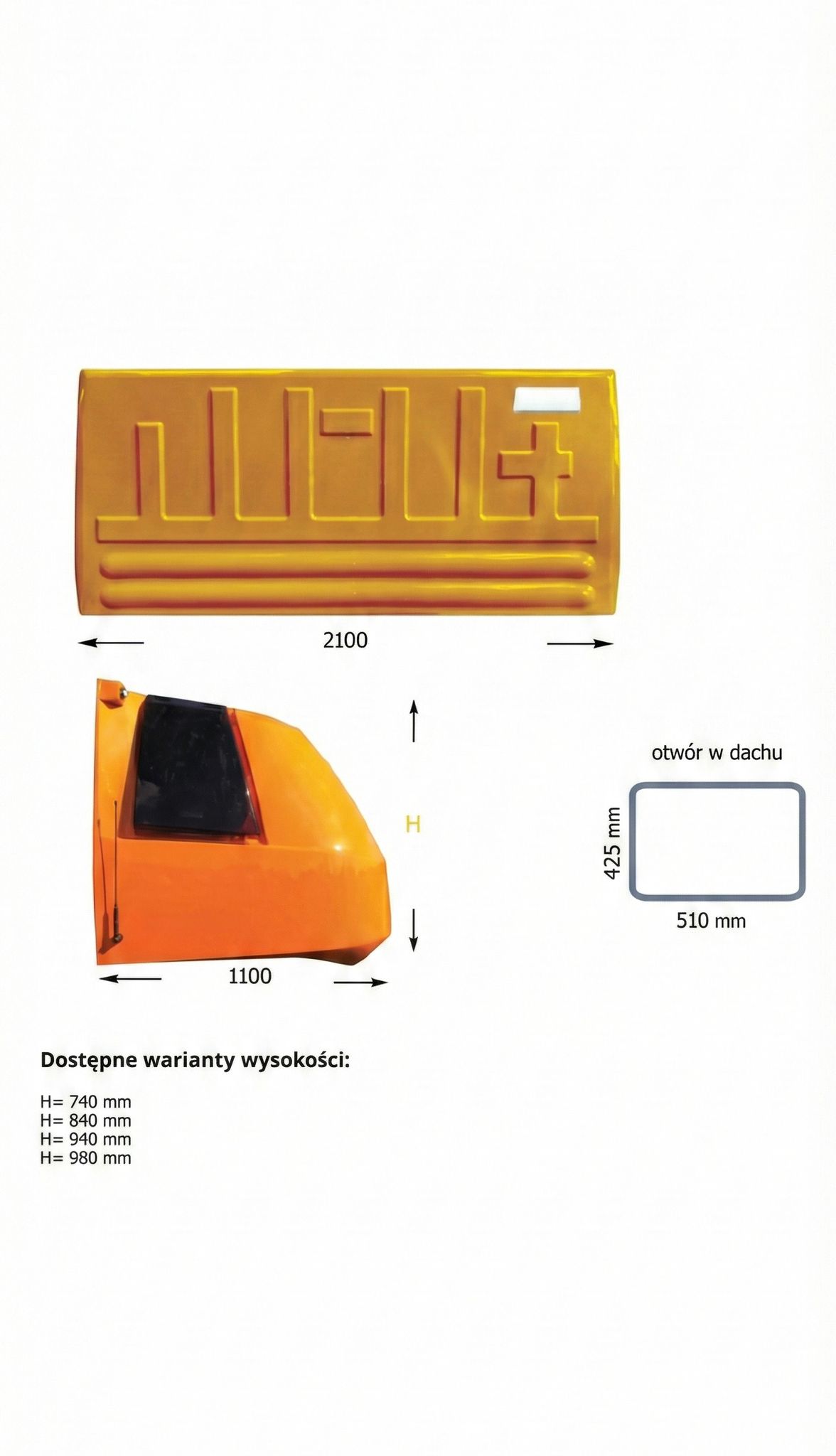 Kabina dachowa Renault Master – widok 4